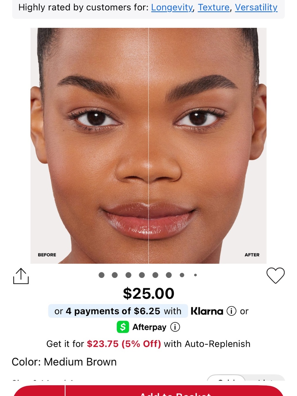 Anastasia Beverly Hills dipbrow pomade in medium - Picture 2 of 7